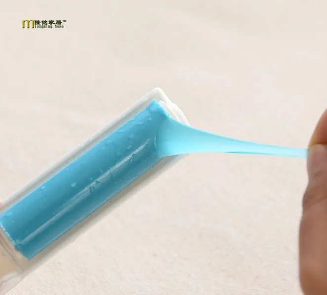 1 шт. липкий силиконовый ролик для удаления пыли и ворса складной многоразовый