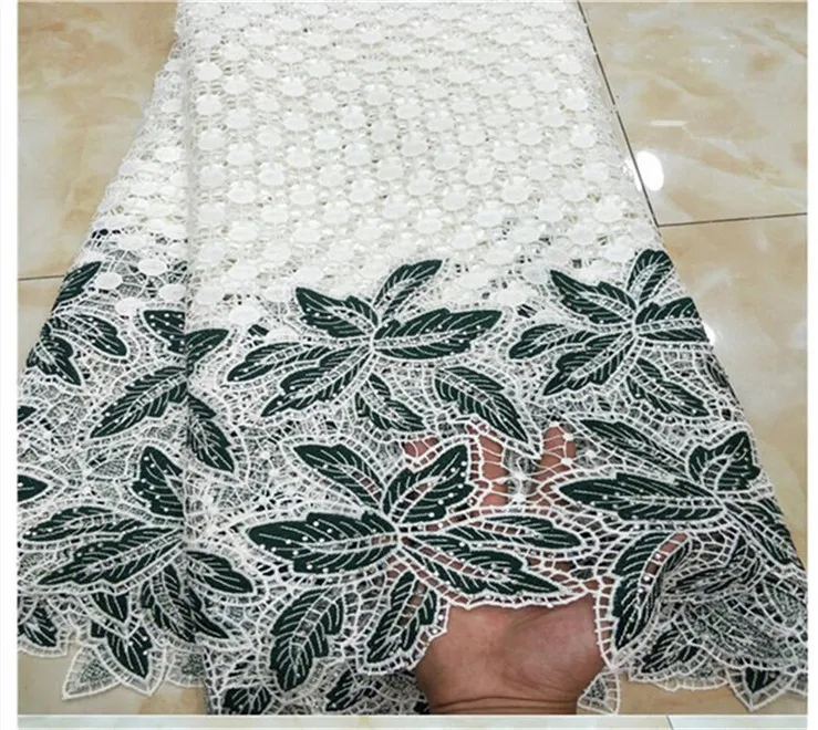2018 африканская кружевная ткань для платья новейшая нигерийская с вышивкой