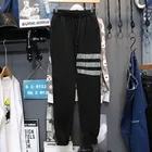Женские брюки Motion, новая весна-осень 2021, корейская версия, свободные шаровары с горячим сверлением, повседневные женские брюки с эластичной талией