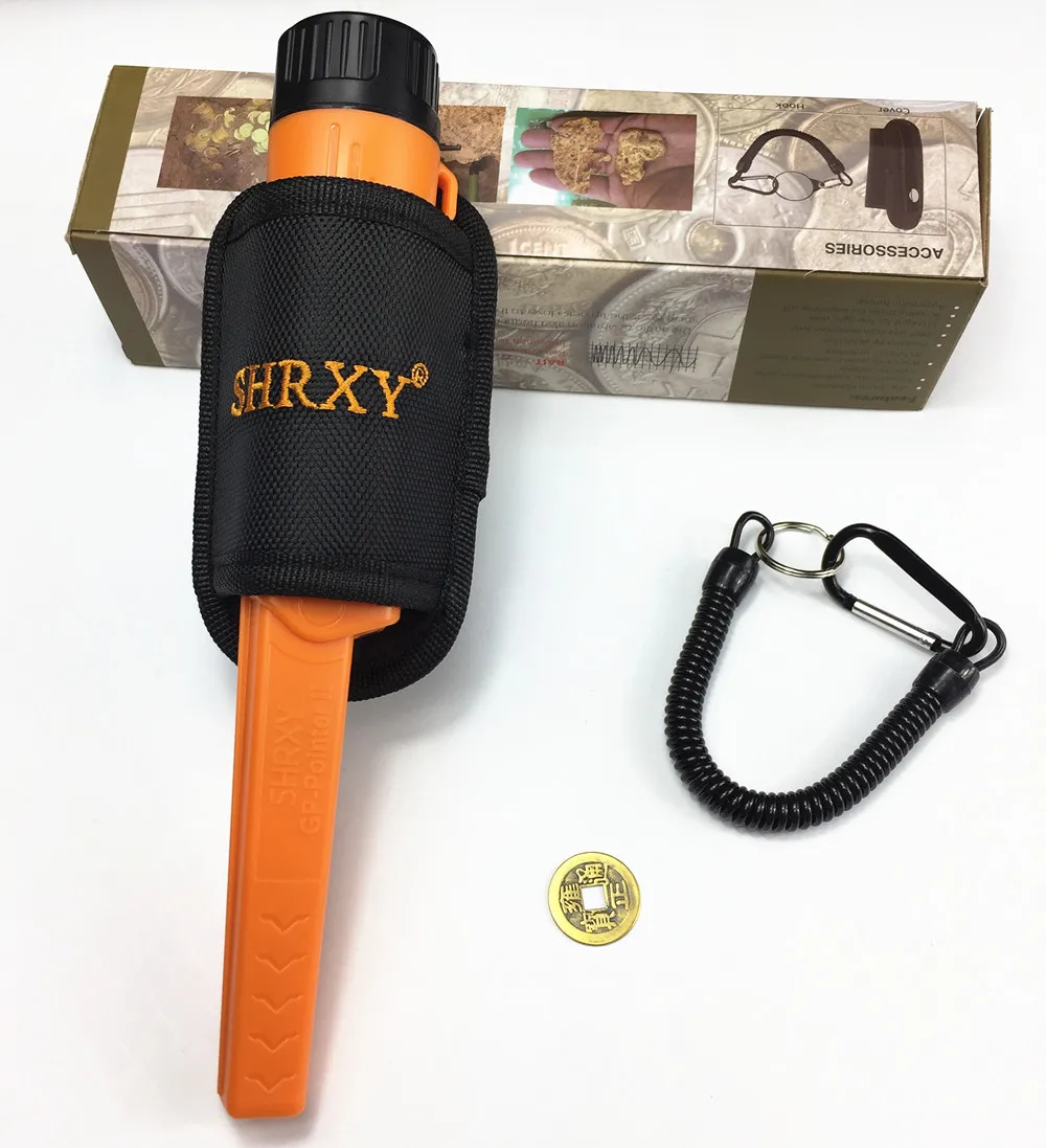 Модернизированный чувствительный Золотой сканер TRX Pro, GP-pointer2, водонепроницаемый ручной металлоискатель с браслетом