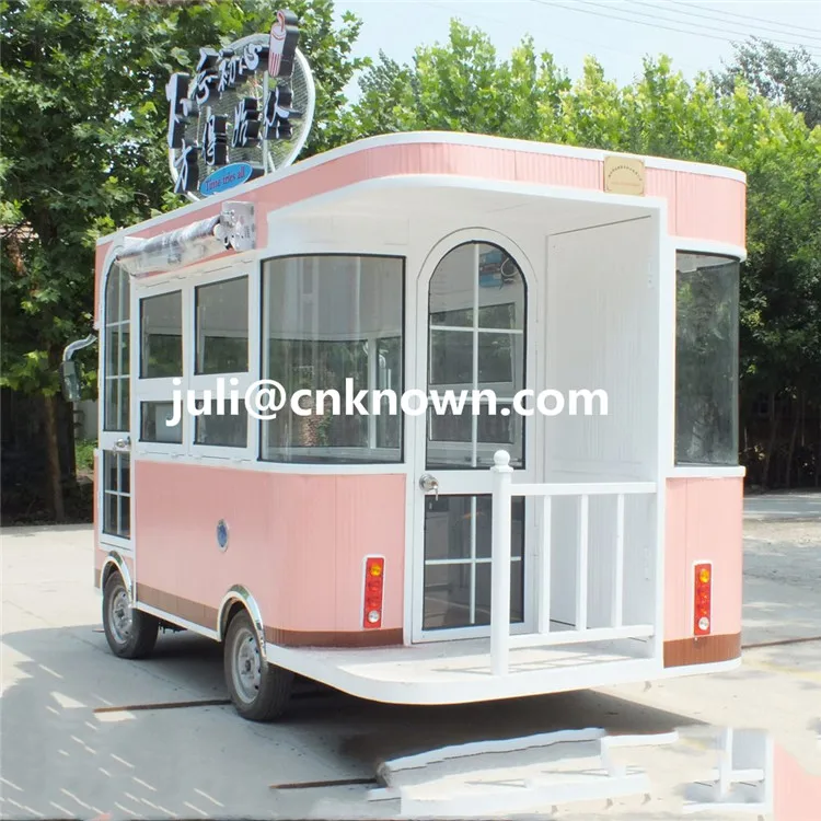 Индивидуальные быстрый Еда Электрические Передвижные грузовик с прицепом киоск