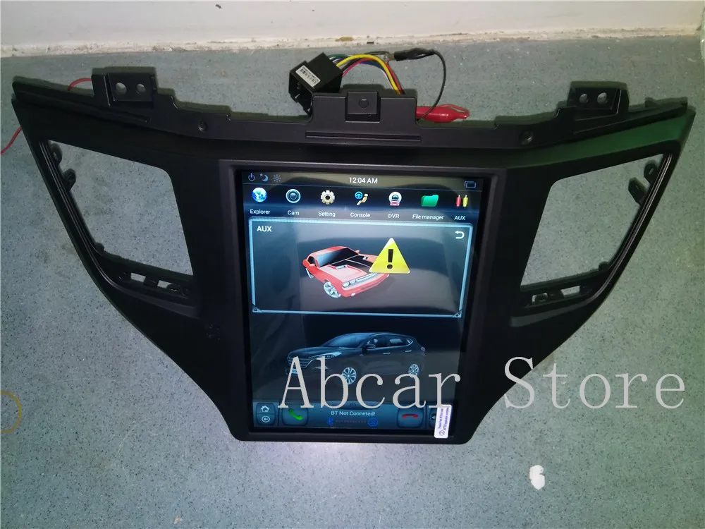 10,4 ''Tesla стиль Android 8,1 автомобильный dvd-плеер gps навигация для HYUNDAI Tucson IX35 стерео радио PX6 HDMI