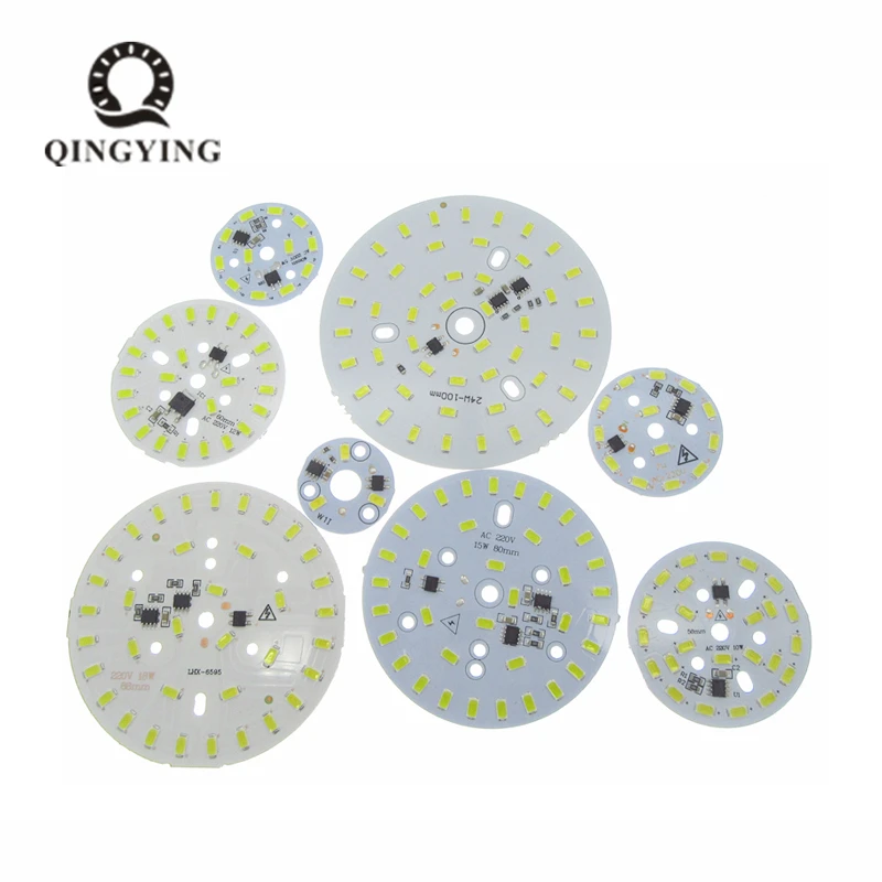 Светодиодная плата QINGYING 20 шт., SMD 5730, регулируемая яркость, белый, теплый белый