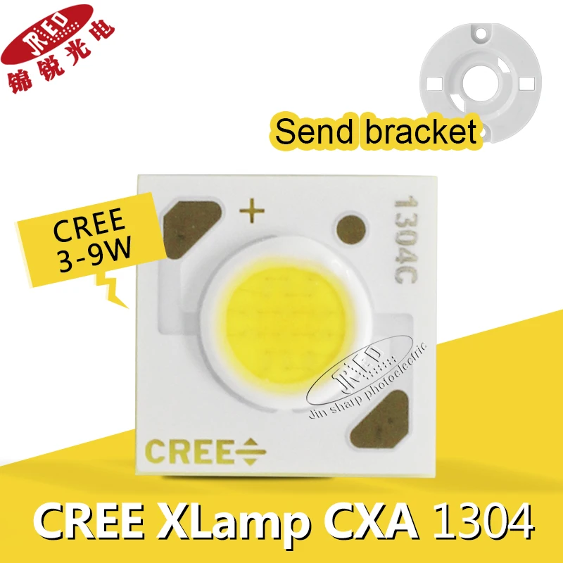 10/20 шт cree cxa1304 COB led chip xlamp cob 9V 3W 9w диодный чип излучатель света мощный белый теплый