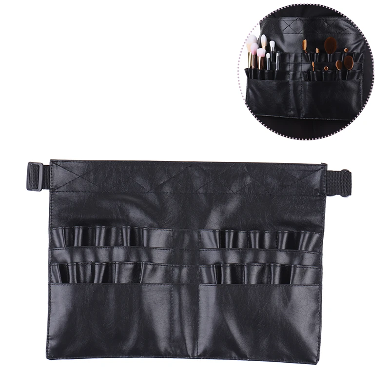 Pro Makeup Brush Display Holder Case Bag Artist Belt Strap Cosmetic Brushes PU Apron Bags Beauty Tools|makeup tools|cosmetic makeup brushesmakeup