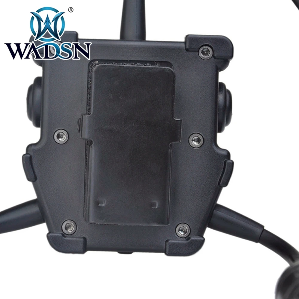 WADSN Z-tactical R. 3 U Серия двойной PTT гарнитура аксессуары страйкбол разъем одновременное подключение двух рации WZ127