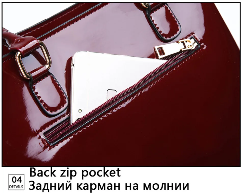 Аллигатор Повседневная сумка дизайнерские сумки Высокое качество Глянцевая искусственная кожа роскошные сумки через плечо для женщин Sac основной Femme