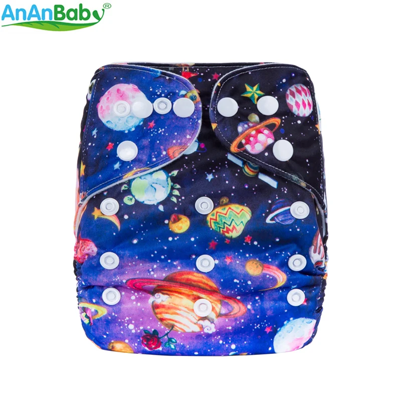 Ananbaby тканевые подгузники многоразовые Карманные Подгузники моющиеся