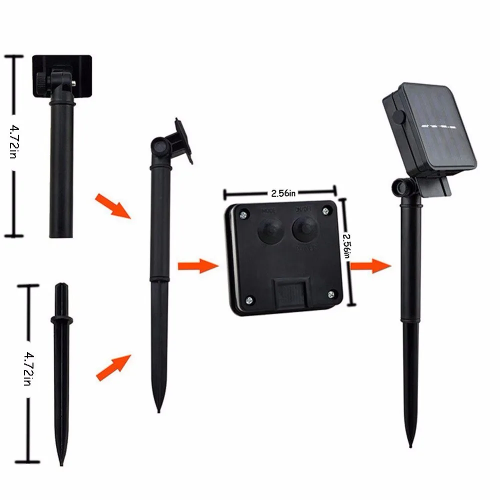 Светодиодная гирсветильник да в виде капли воды 5 м 20 светодиодов | Лампы и