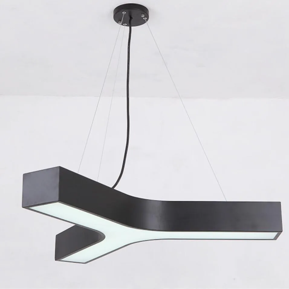 

Modern high power LED Chandeliers led lamps new Y office chandelier led Cold white/ Warm light lamps lustre light chandelier