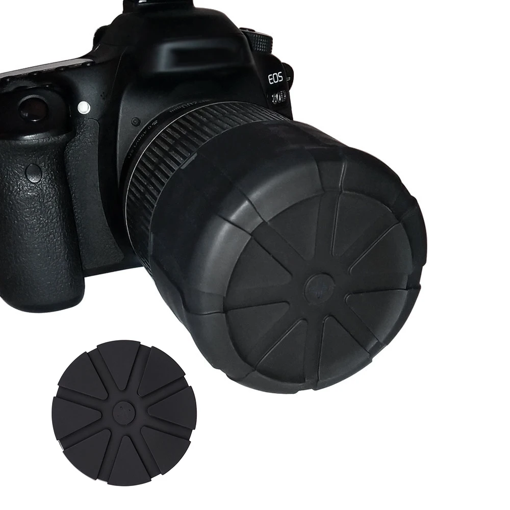 Силиконовая Защитная крышка для объектива Nikon водонепроницаемая универсальная