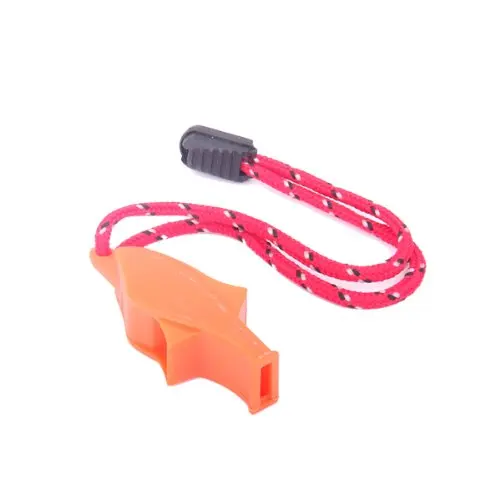 

LGFM-Outdoor Survival Bright Orange Dolphin Safety Emergency Whistle