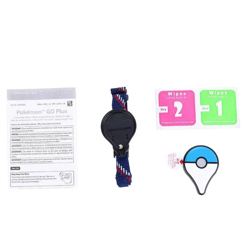 Game Accessory Toy Bluetooth Interactive For Nintend Pokemon GO Plus Wristband Bracelet Watch for Nintend Pokemon GO Plus Hot