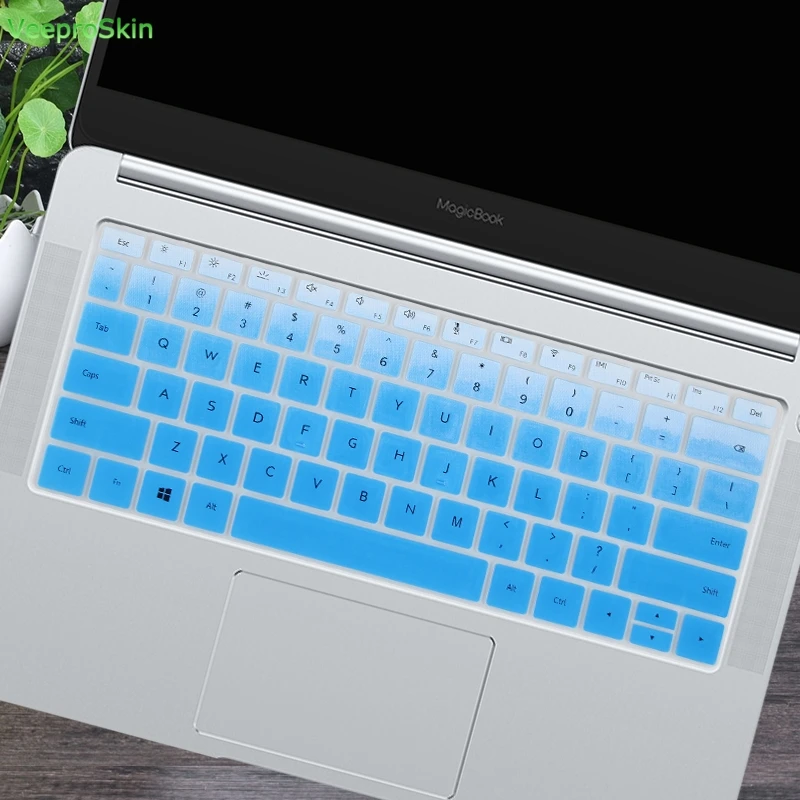 Для huawei MateBook D 14 дюймов(AMD) ноутбук D14 14,0 ''силиконовая клавиатура для ноутбука Обложка протектор кожи