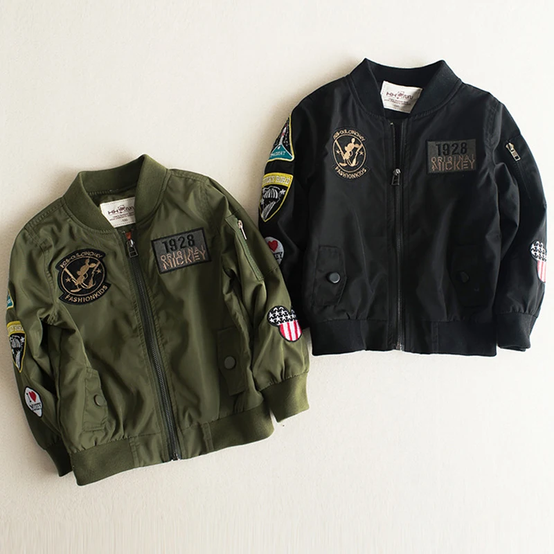 Детские куртки для мальчиков пальто куртка бомбер ветровка зимняя верхняя