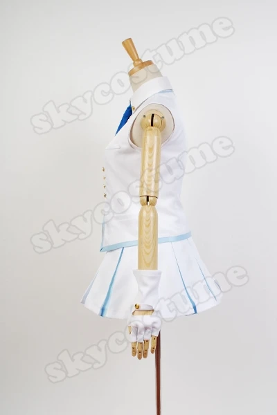 Love Live! Костюм для косплея школьного идола Project Hoshizora Rin женское короткое летнее