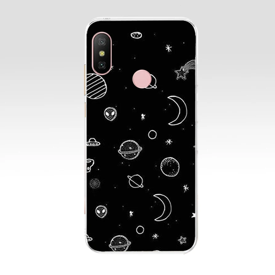 H силиконовый чехол для Xiaomi MI A2 LITE с полной защитой мягкая задняя крышка из ТПУ