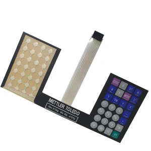 5 шт.лот (английская версия) пленка для клавиатуры (усиление клавиш) для METTLER TOLEDO 3600, 8442, 3650, 3680