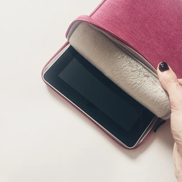 Противоударная сумка для планшета Kindle 6 дюймов для Macbook 11 13 12 15 дюймов нейлоновая водонепроницаемая сумка на молнии универсальная сумка-вкладыш
