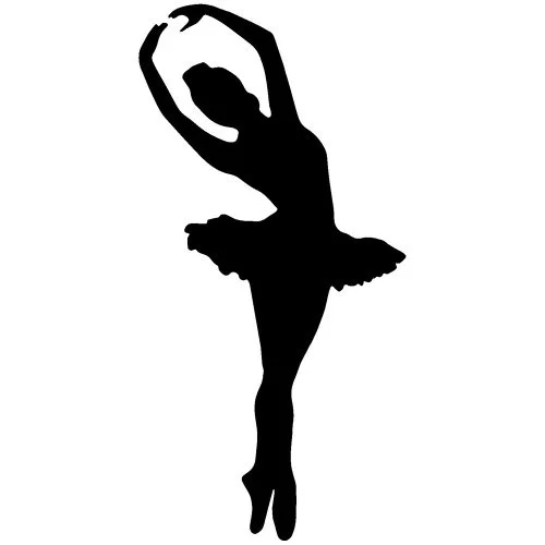 

Ballet Dancer Ballerina 6" Sticker Decal