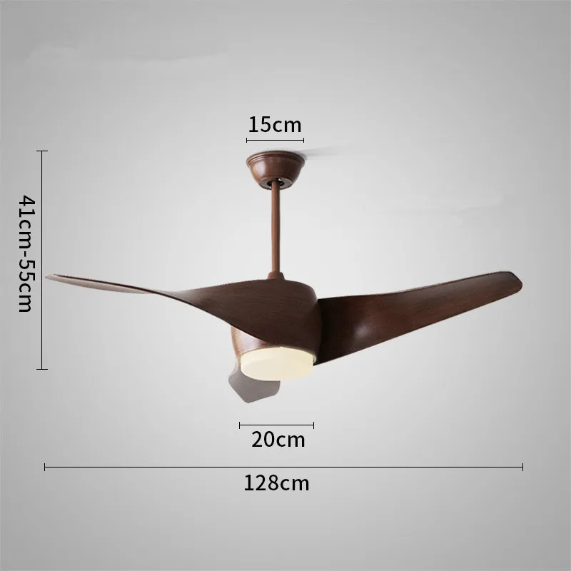 値段 50 インチ北欧マカロンキッチンledファンシャンデリアシンプルなリビングルームレストランライトレトロスパイラルファンランプ送料無料