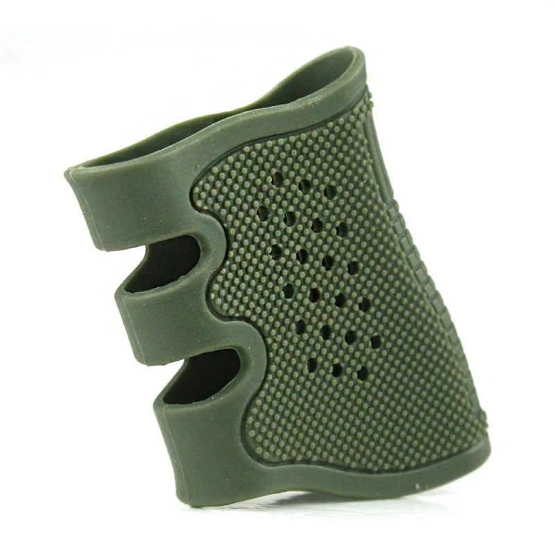 Тактические резиновые перчатки для пистолета противоскользящие Glock 17 19 20 21 22 23 10