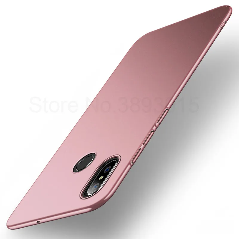 rose Ультратонкий Жесткий чехол из поликарбоната для Xiaomi Mi 9 8 SE Lite Pocophone F1 матовый защитный чехол для Redmi 5 Plus Note 7 5 6 Pro 6A - Цвет: rose