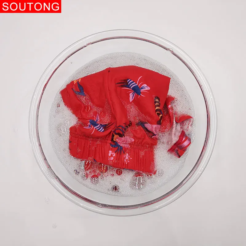 Soutong, мужское нижнее белье, летние боксеры, мужские красные повседневные шорты, домашние свободные мужские шорты, мужские трусы для сна, домашние трусы
