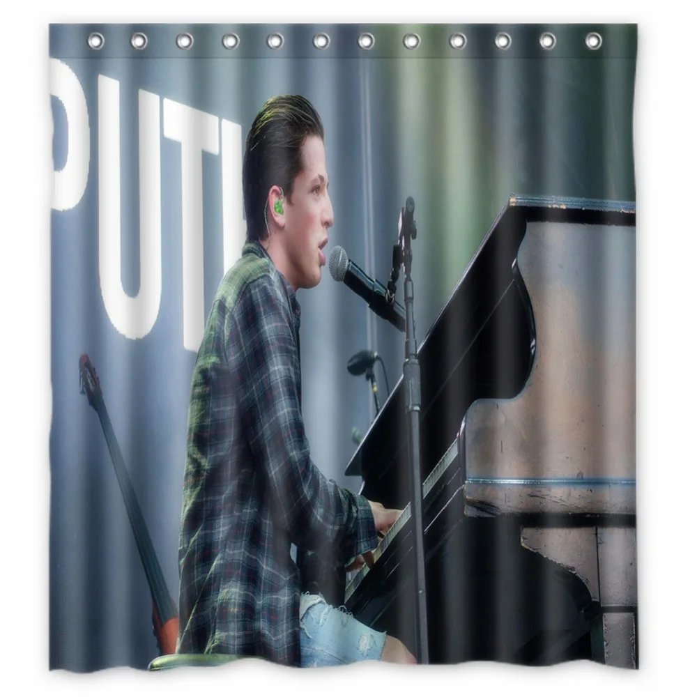 66x72 Charlie Puth занавеска для душа 72x72 дюймовый Дракон шар Z отбеливатель Сказочный