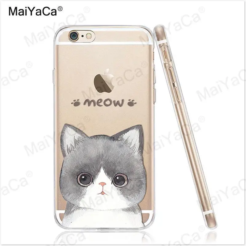 MaiYaCa чехол для телефона iPhone 4s 5s 6s 7 plus мультяшная Сова и мягкий прозрачный ТПУ