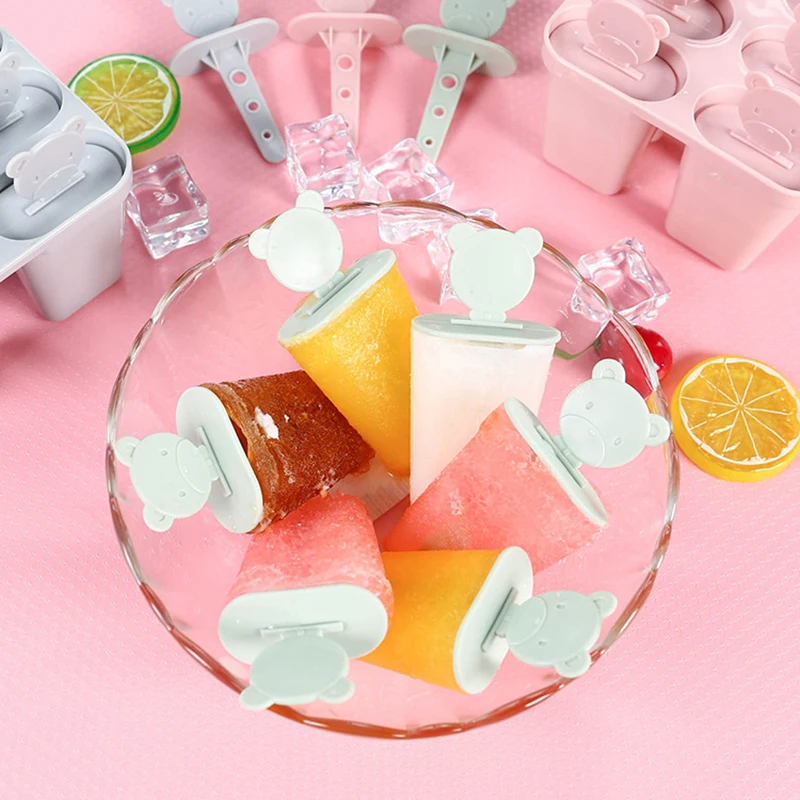 Новинка 6 шт./компл. ячеек сделай сам замороженное мороженое популярная форма для