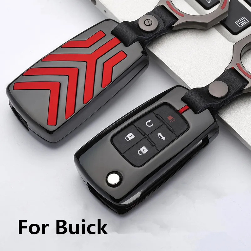 Чехол из цинкового сплава для автомобильных ключей Buick Chevrolet Cruze Aveo TRAX Opel Vauxhall Astra J