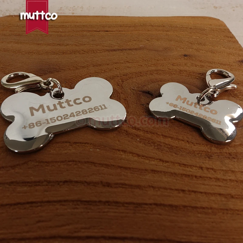 Free shipping laser lettering name record dog bone print tags for pets good quaility zinc alloy tagDIT-016 | Дом и сад