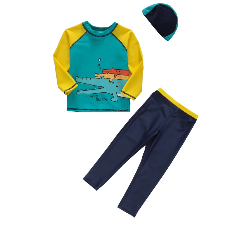 Бикини купальный костюм для мальчиков и девочек UPF50 + с защитой от ультрафиолета