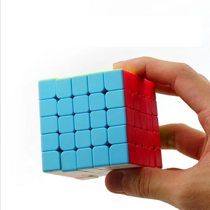 5x5x5 QiYi без наклейки Neo Cube Скорость гладкая Magico головоломка кубики для детей