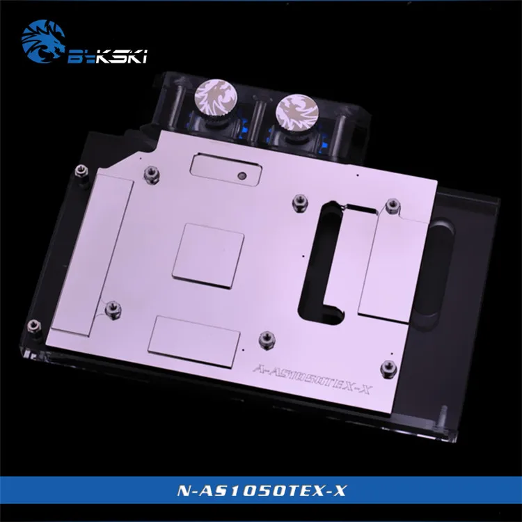 Bykski N-AS1050TEX-X ASUS EX-GTX 1050Ti-4G full cover Graphics card water cooling block | Компьютеры и офис