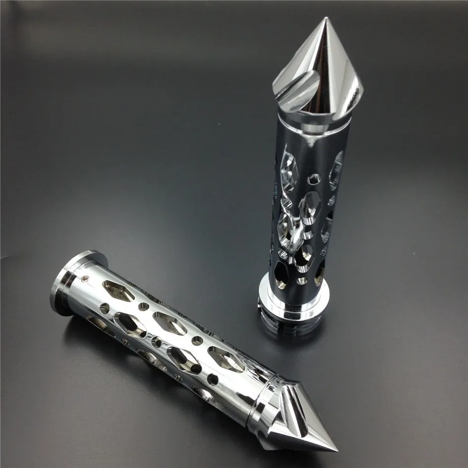 Aftermarket Бесплатная доставка мотоцикл части 7/8 ''ручки с шипами бар концы для Honda