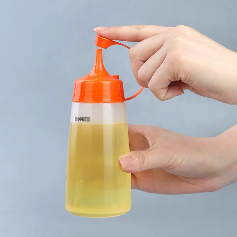 Пластиковая соковыжималка бутылка для приправ кетчупа соуса уксуса кухонные