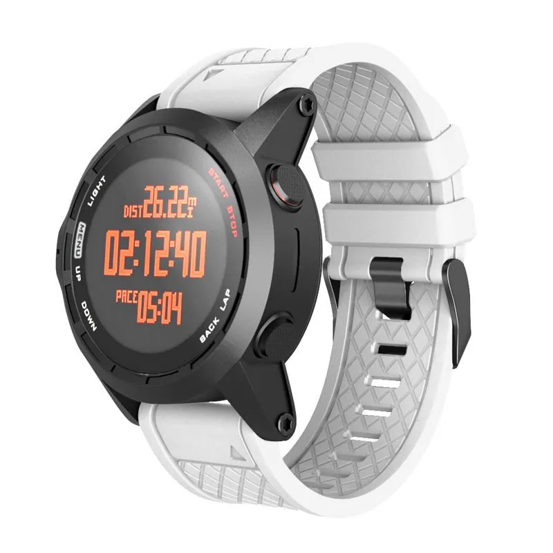 Силиконовый спортивный ремешок для наручных часов Сменный ремень Garmin Fenix/Fenix 2 S288 |