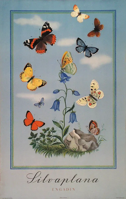 Швейцария Grison туристические плакаты св. Моритца лошадь сани классические