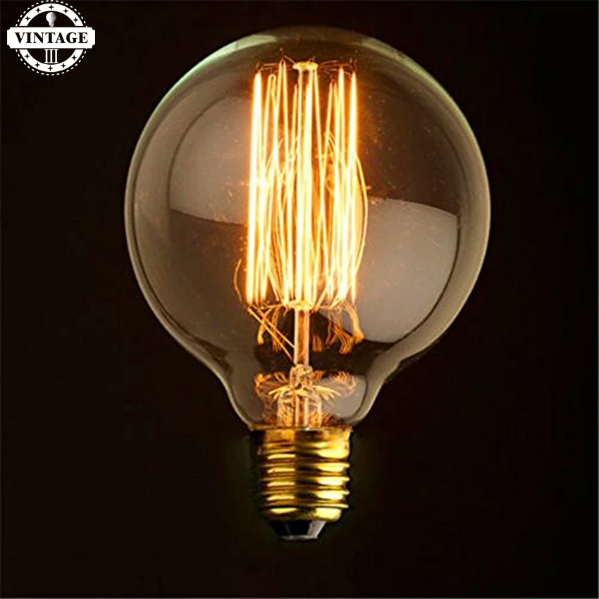 Lightinbox Globe 80/95/125 винтажная лампа накаливания XXL Эдисона E27|Лампы накаливания| |