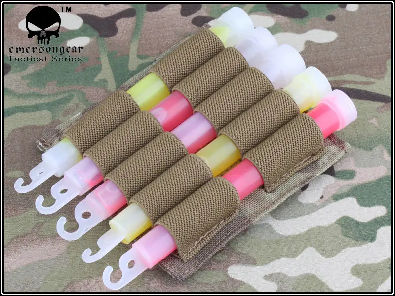 EmersonGear Military Light Stick Pouch Combat Molle EM6033 | Спорт и развлечения