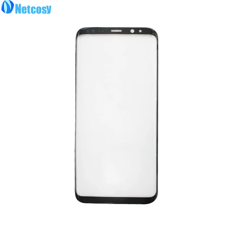 Netcosy для Samsung S8 Plus Передняя защитная, внешняя, стеклянная линза+ сенсорный экран противотуманный дигитайзер+ 2 шт. OCA клей для Samsung S8 Plus S8P