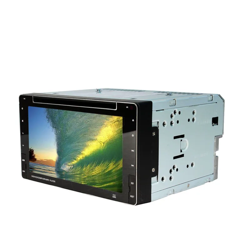 6 5 дюймов два Din автомобильный стерео Внешний GPS Bluetooth Поддержка диска/AUX/USB/SD Mp3/Mp4/Mp5