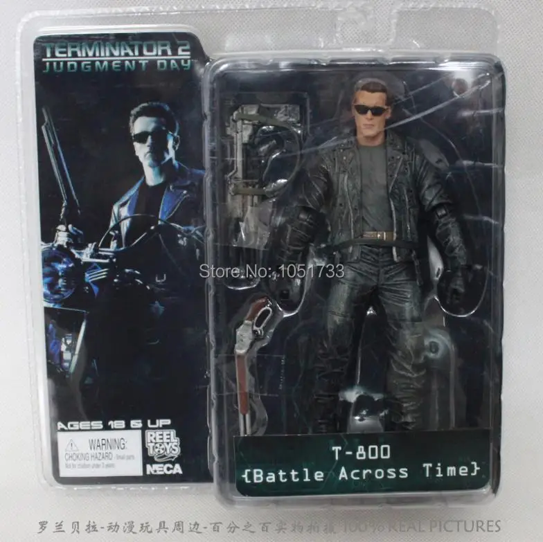 NECA Терминатор 2 фигурку T 800 эндоскелет Классический рисунок игрушки 7 &quot18 см