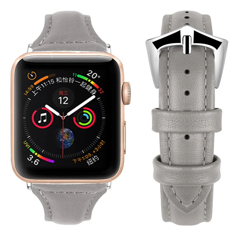Ремешок Laforuta для Apple Watch Band 40 мм 44 Series 4 iWatch 42 38 Современный браслет наручных часов 3