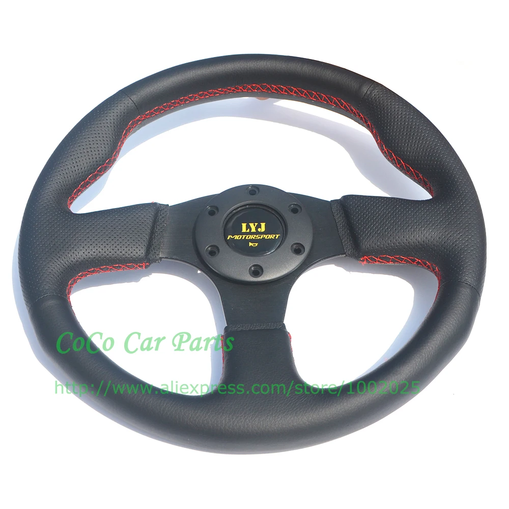 Высококачественный LYJ 330 мм из натуральной кожи для игр/карт/игр/руля автомобиля |