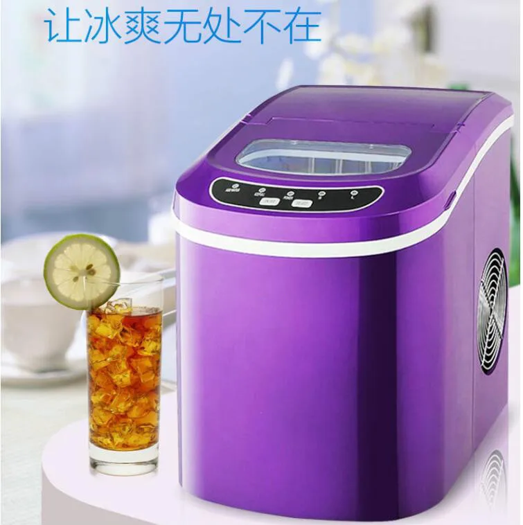 Производство льда 15кг/24ч пуля кубик машина для дома/коммерческих блок делая