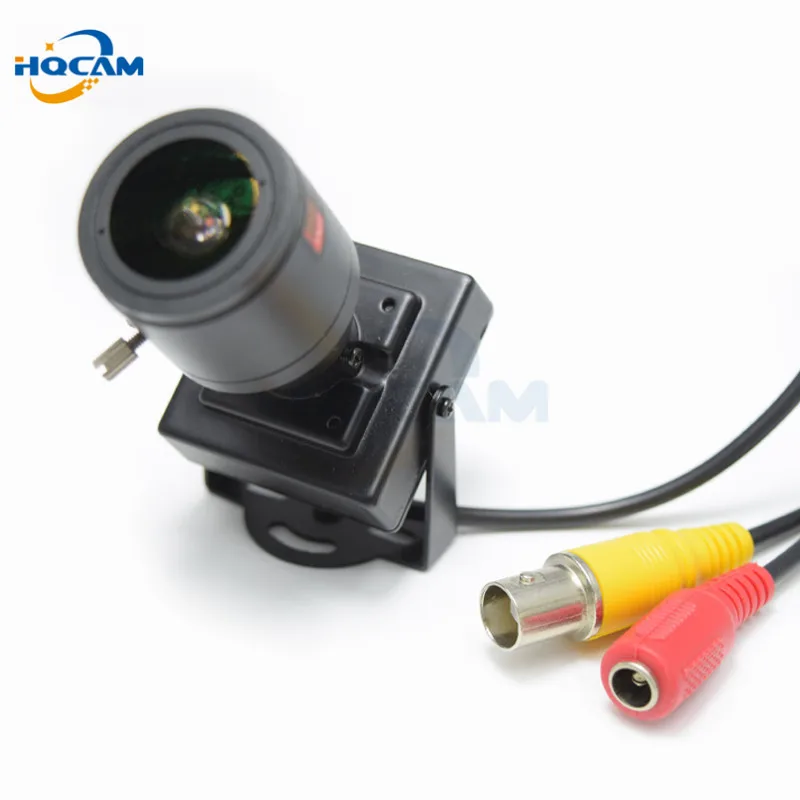 Мини камера HQCAM 900tvl с варифокальным объективом 2 8 12 мм регулируемый объектив 1/3
