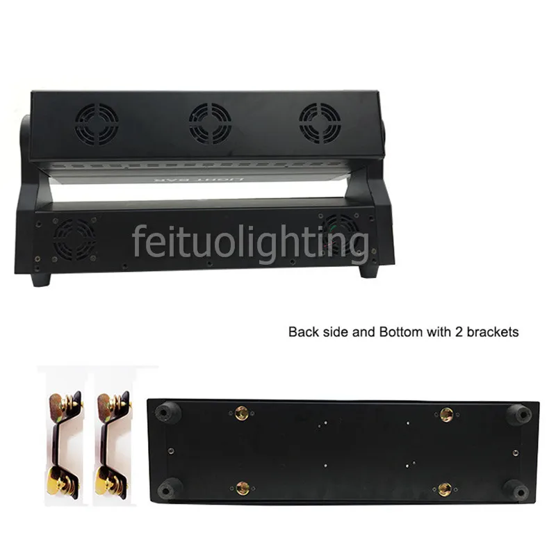 A-профессиональный сценический 10x30w RGBW dmx светодиодный пиксельный бар с движущейся головкой